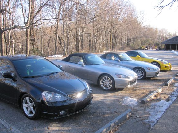 Caesar's Head parking lot