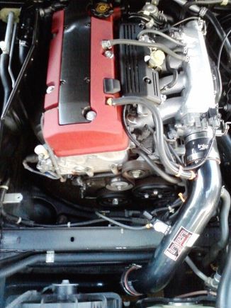 Intake3 and Carbon Fiber Spark Plug Cover