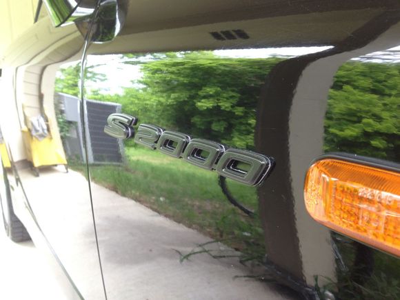 S 2000 black out (Passanger Side)