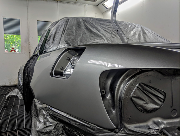 And the clear..... This was the wing that was replaced, and to be fair you would not be able to tell. Door shuts etc are spot on, and a good chunk of the rear scuttle also got chopped out.