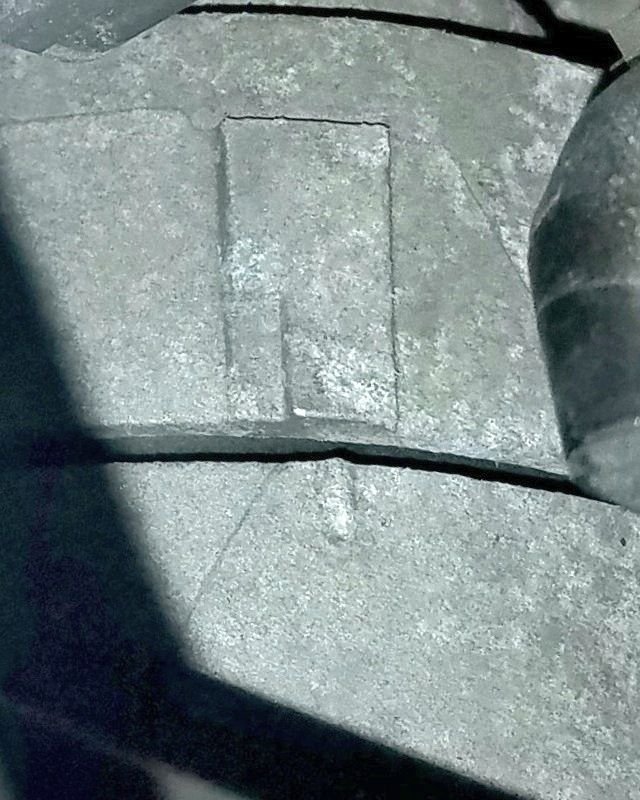 Old belt wear indicator