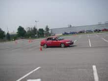 Autocross at Boeing in 2007