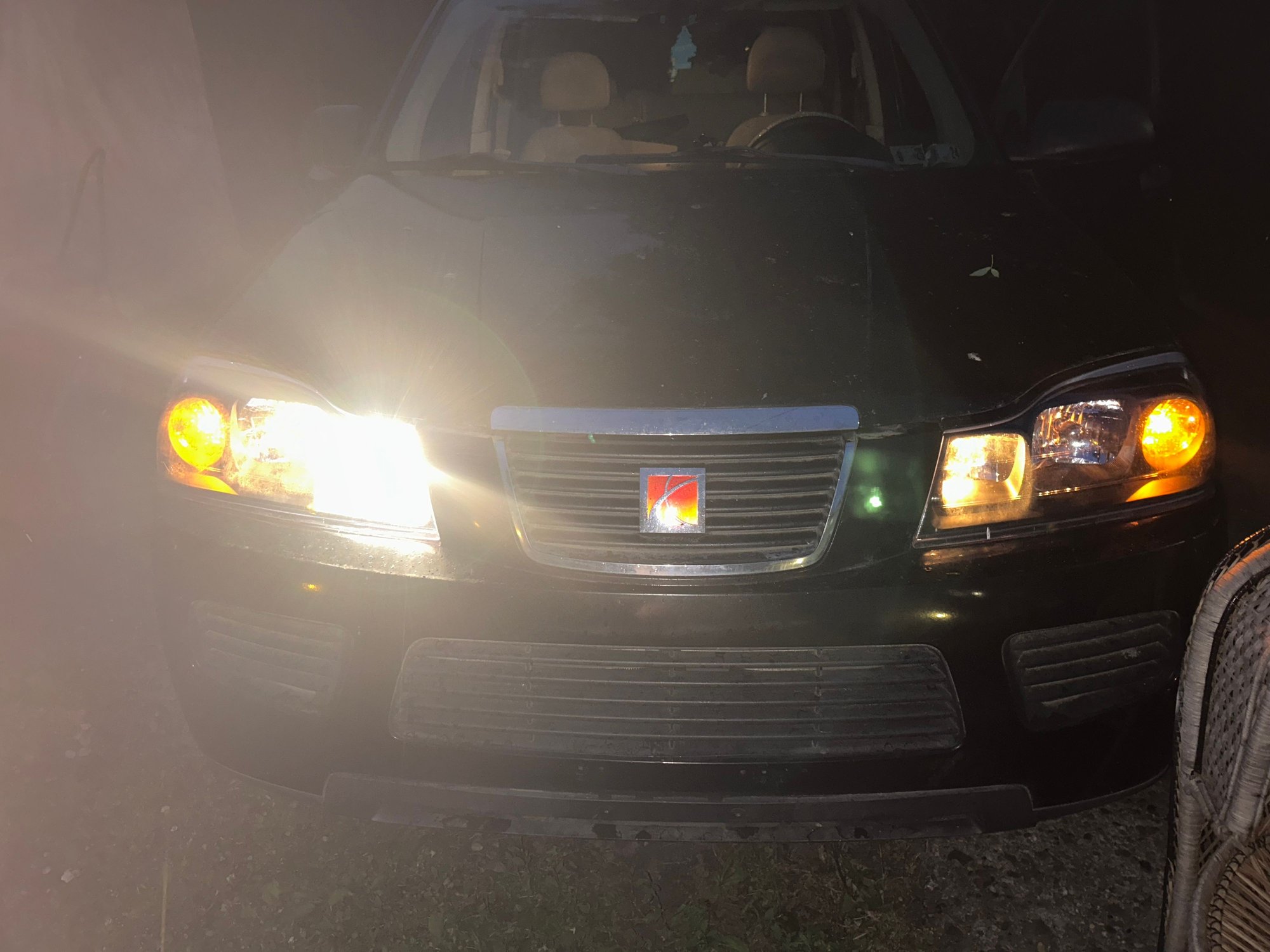 Headlights how they are with switch being pulled 