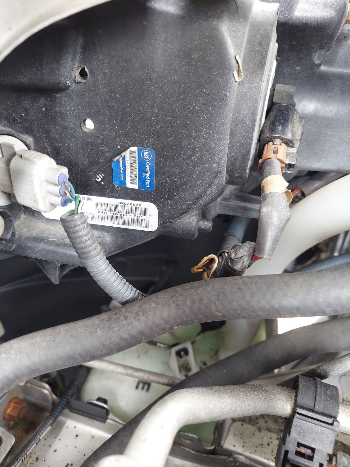 Headlight Holes in Scion xB 2010..