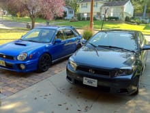 the day i brought home the tC and sold the WRX :(