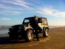 Me &amp; Rosie in Surfside Beach, TX