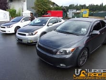 evergreen speedway drift competition, VIP'd by SCION.