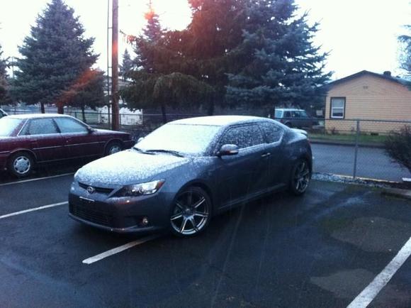 in da snow