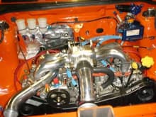 colins rally car engine 98 wrc spec