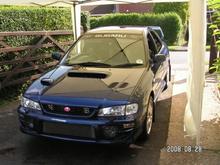 Getting her ready for the McRae Meet
