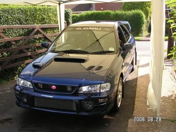 Getting her ready for the McRae Meet
