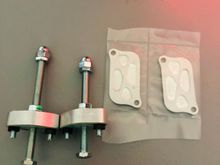 Krieger mcct's and block off plates.  