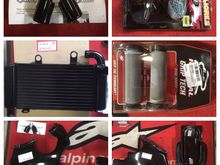 Along with other assorted accessories/replacement parts.