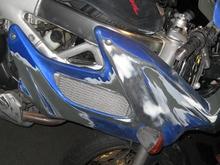 sanded right fairing