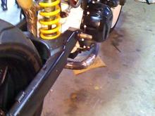 rear side view of exhaust