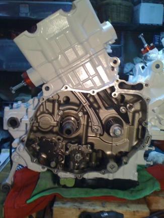 still got work to do inside,
waiting on FP detent arm,spring,&amp;shift star.
FP  6 ign adv as well.