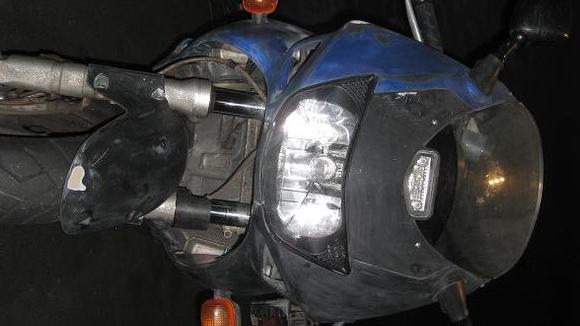 sanded front