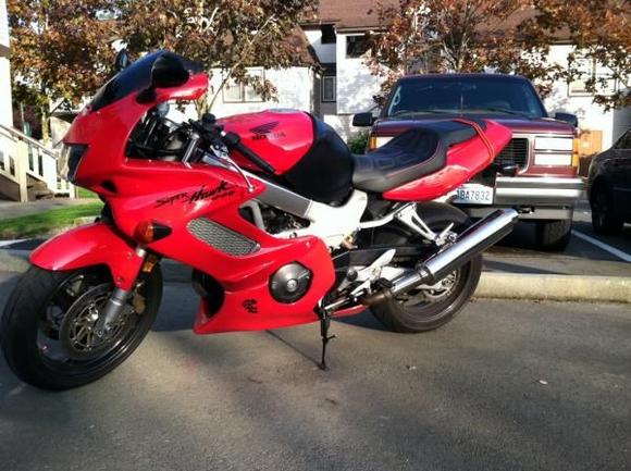 1998 996 Superhawk with Corbin seat.