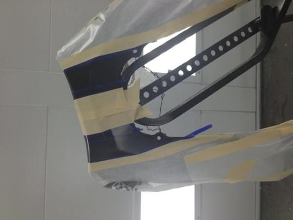 Rear body panel
