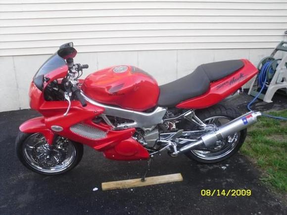 left side bike new