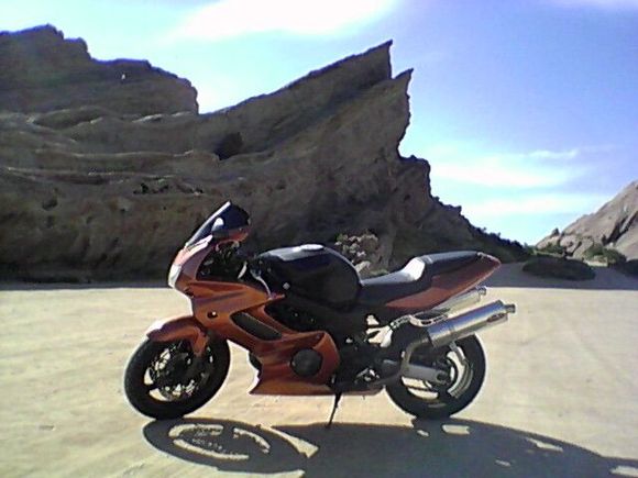 side profile of bike before went to prime.