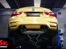 BMW F82 M4 Stock Exhaust System