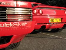 Ferrari with QuickSilver Exhaust fitted (2)