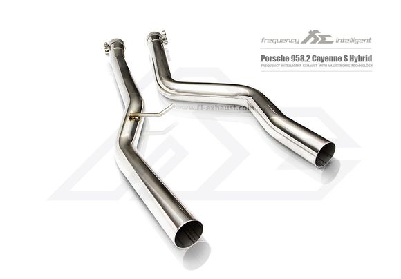 Fi Exhaust for Porsche 958.2 Cayenne S Hybrid – Mid Pipe.