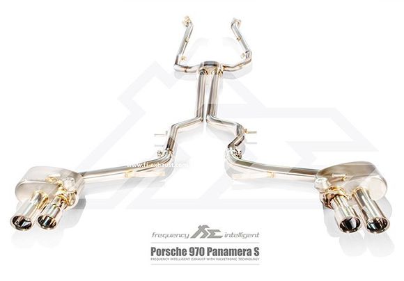 Fi Exhaust for 970 Panamera S – Full Exhaust System.