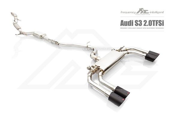 Fi Exhaust for Audi S3 2.0TFSi – Full Exhaust System.