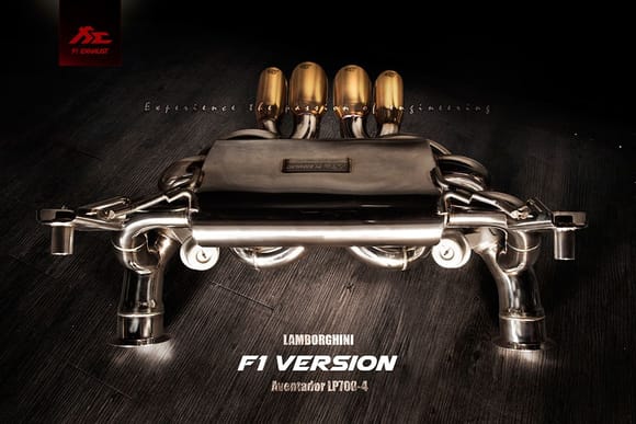 Fi Exhaust for Lamborghini Aventador LP700 - Valvetronic Muffler.