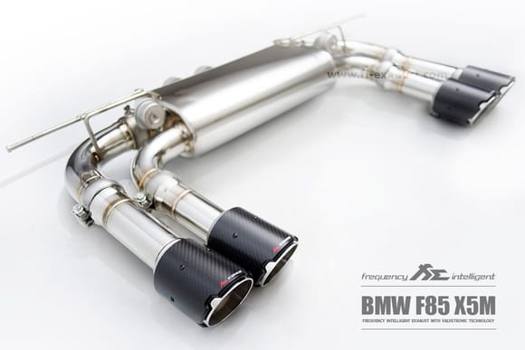 Fi Exhaust for BMW F85 X5M – Valvetronic Muffler.