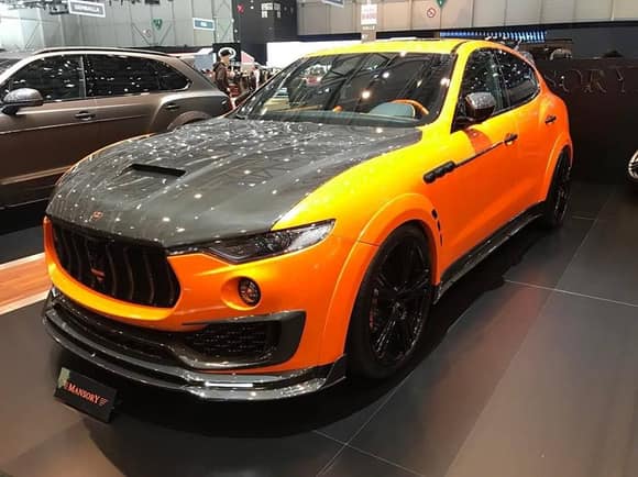 The first Mansory Maserati Levante has been revealed.
