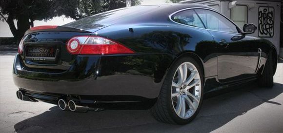 Jaguar with QuickSilver Exhuast fitted