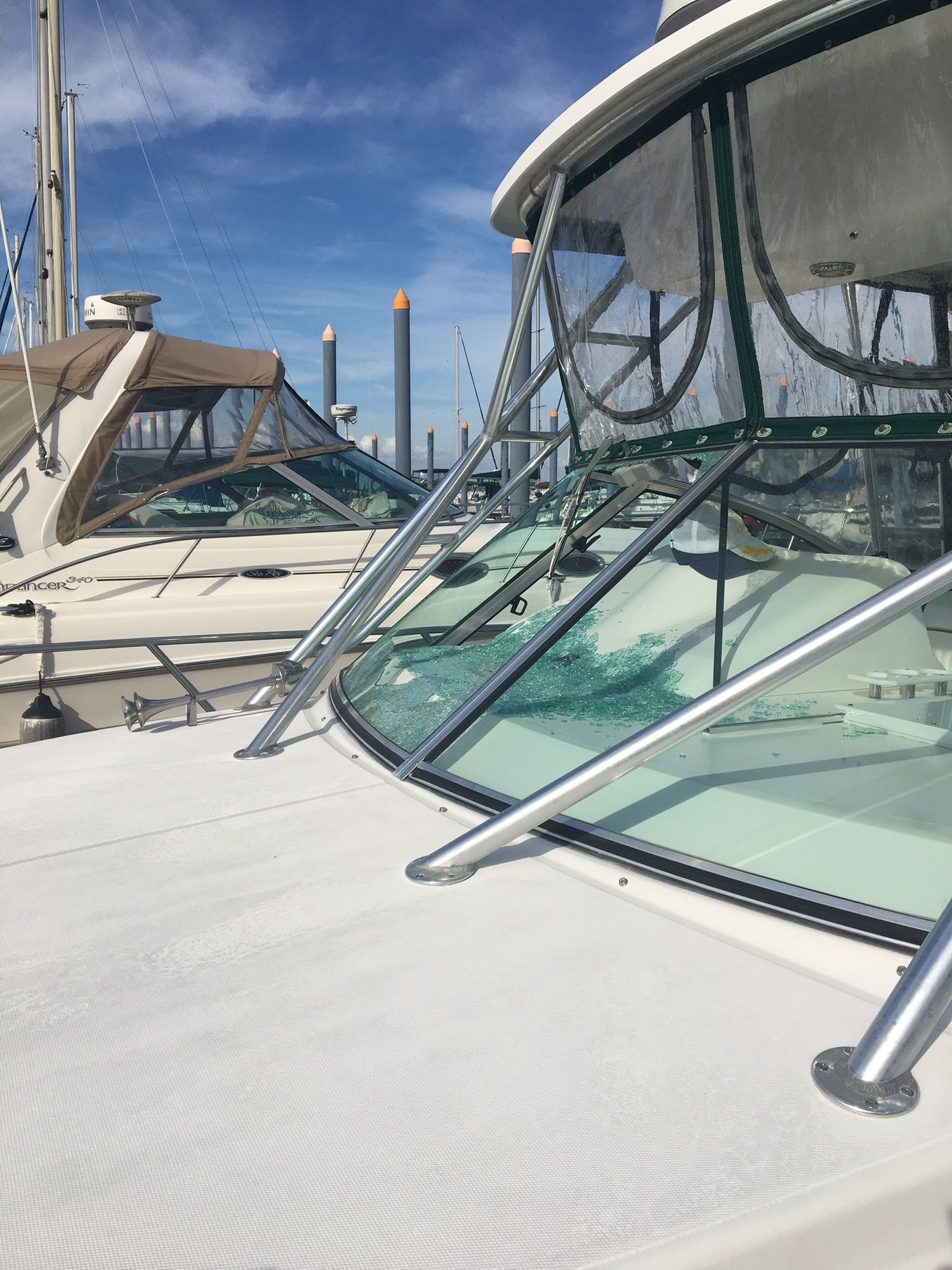 Windshield replacement for 23.9 Hydrasport Vector The Hull Truth Boating and Fishing Forum