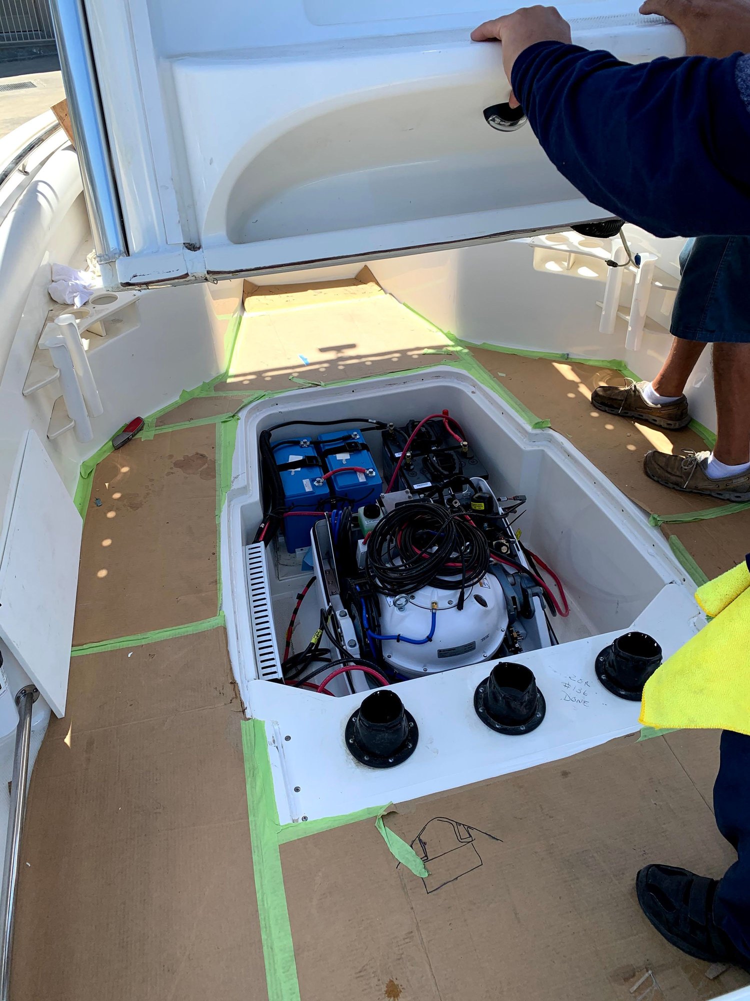 Seakeeper 1 Installation on a Boston Whaler 220 The Hull Truth