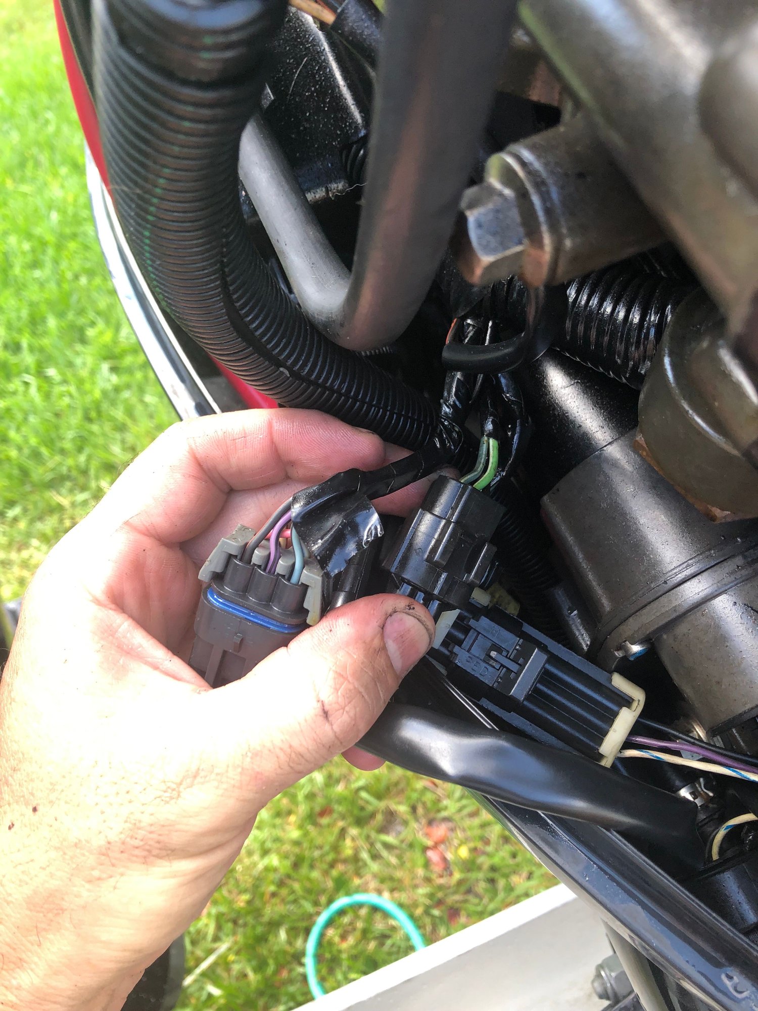 Verado 150 wiring - plugged - The Hull Truth - Boating and Fishing Forum