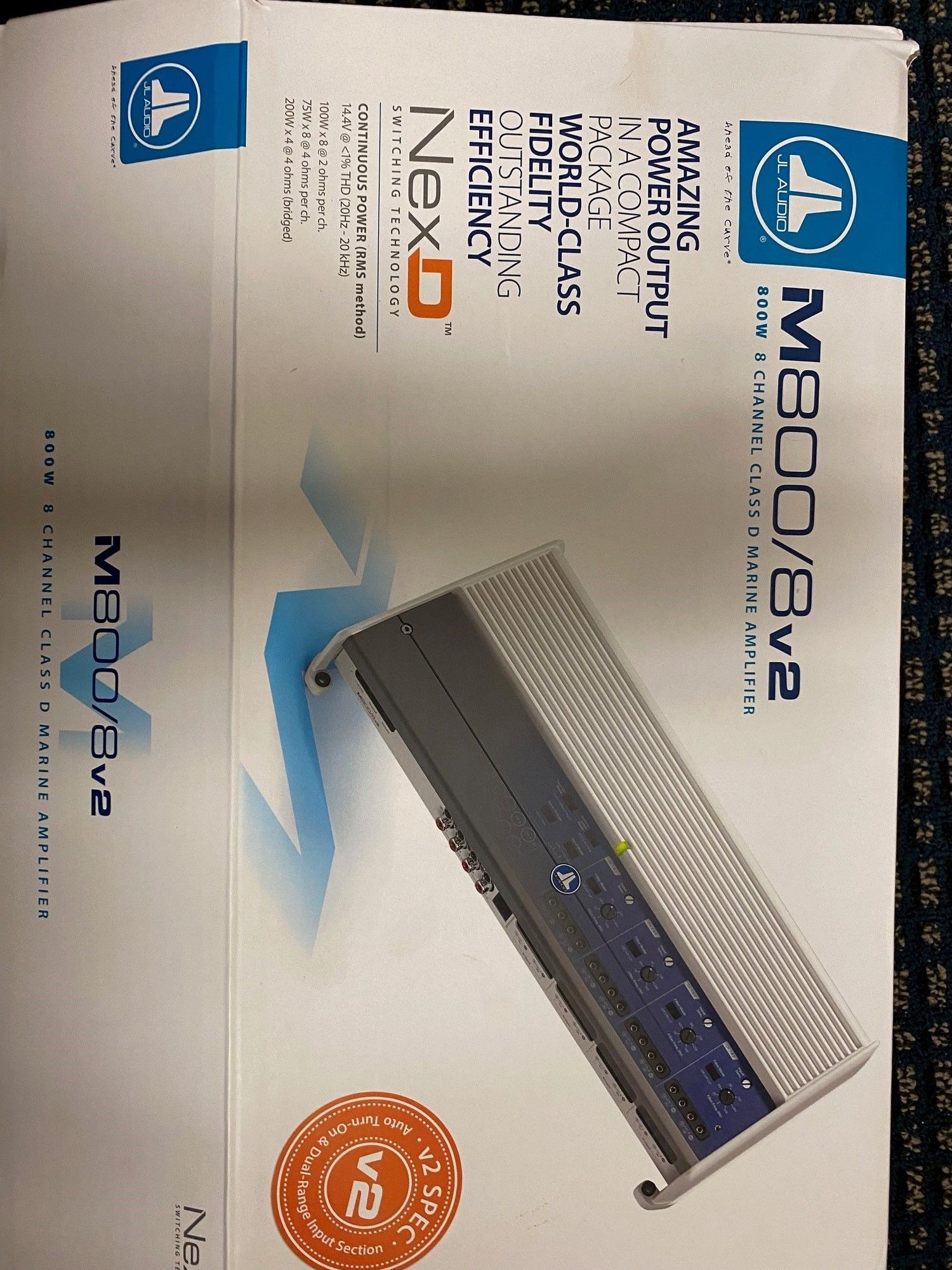 JL Audio Marine AMP M800/8v2 125 The Hull Truth Boating and Fishing Forum