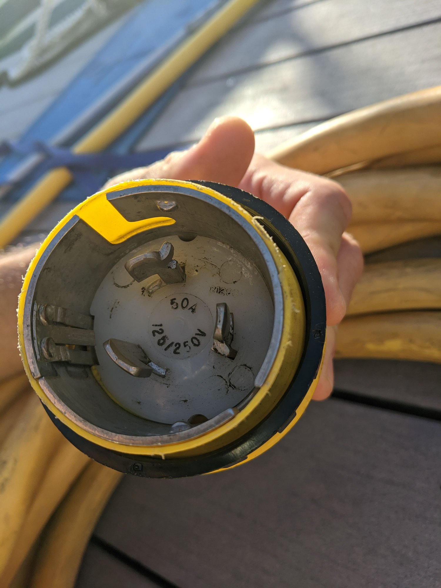FS Marinco 50 amp 125/250 shore power cord 50 feet The Hull Truth