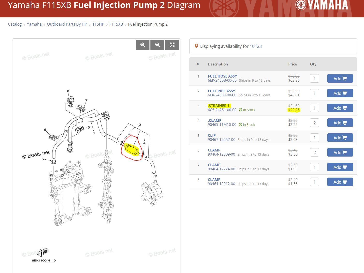 Fuel starvation Yamaha 115. Help. Page 3 The Hull Truth Boating