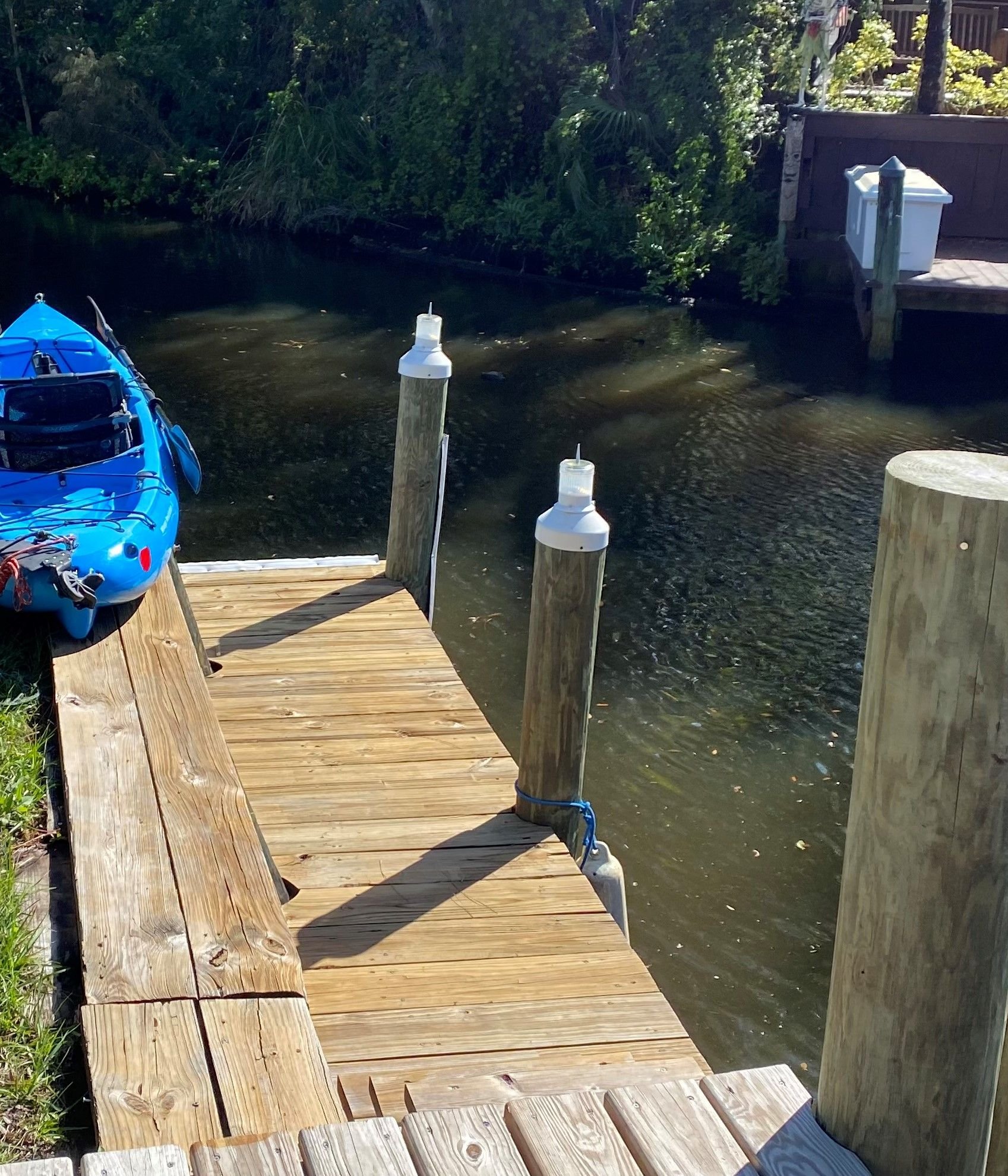 Seeking advice Paint or stain wood dock?? The Hull Truth Boating