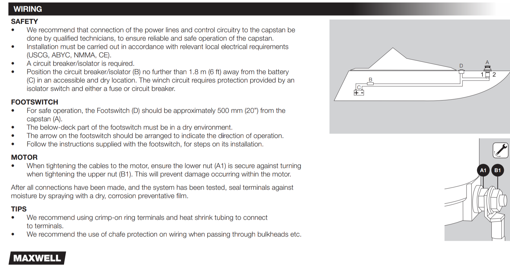 Maxwell Windlass Installation 500W The Hull Truth Boating and