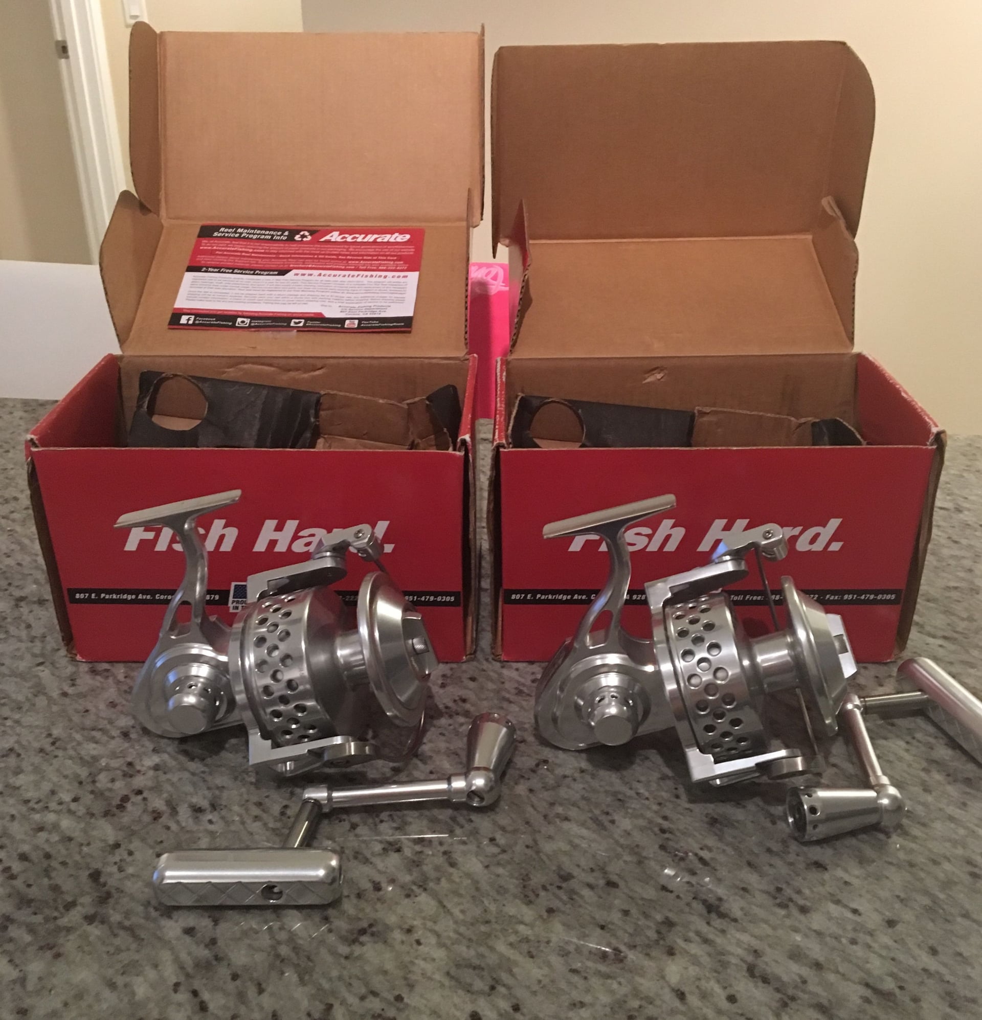Two Accurate SR-50 Reels (Brand New) - The Hull Truth - Boating and Fishing  Forum