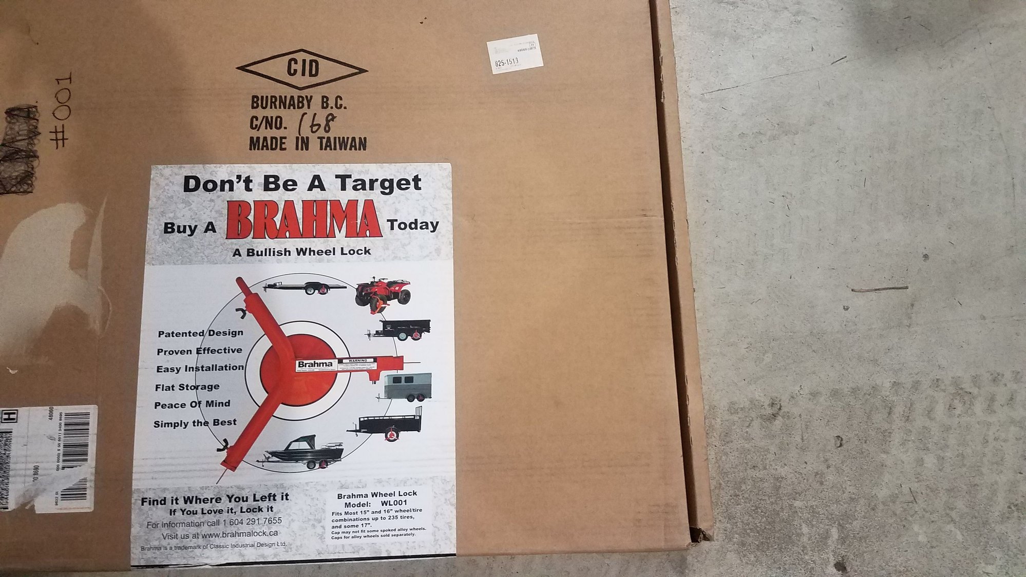 Brahma Wheel Lock The Hull Truth Boating and Fishing Forum