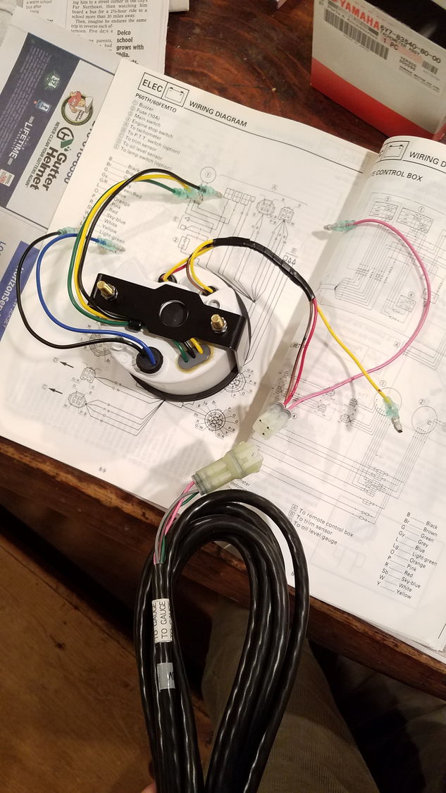 Yamaha Tachometer Wiring Help - The Hull Truth - Boating and Fishing Forum