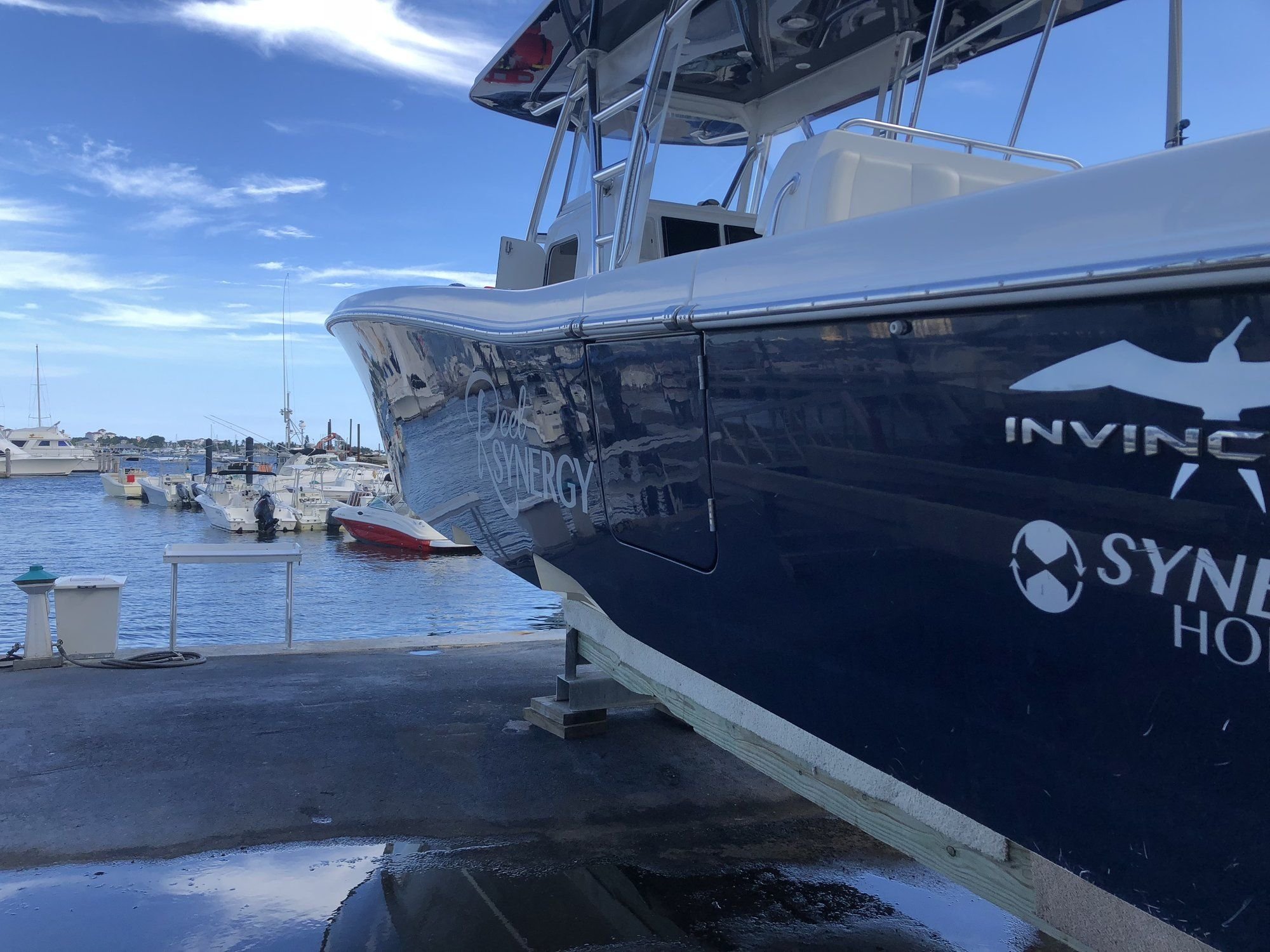 South Florida Marine & Auto detailing / ceramic coating The Hull