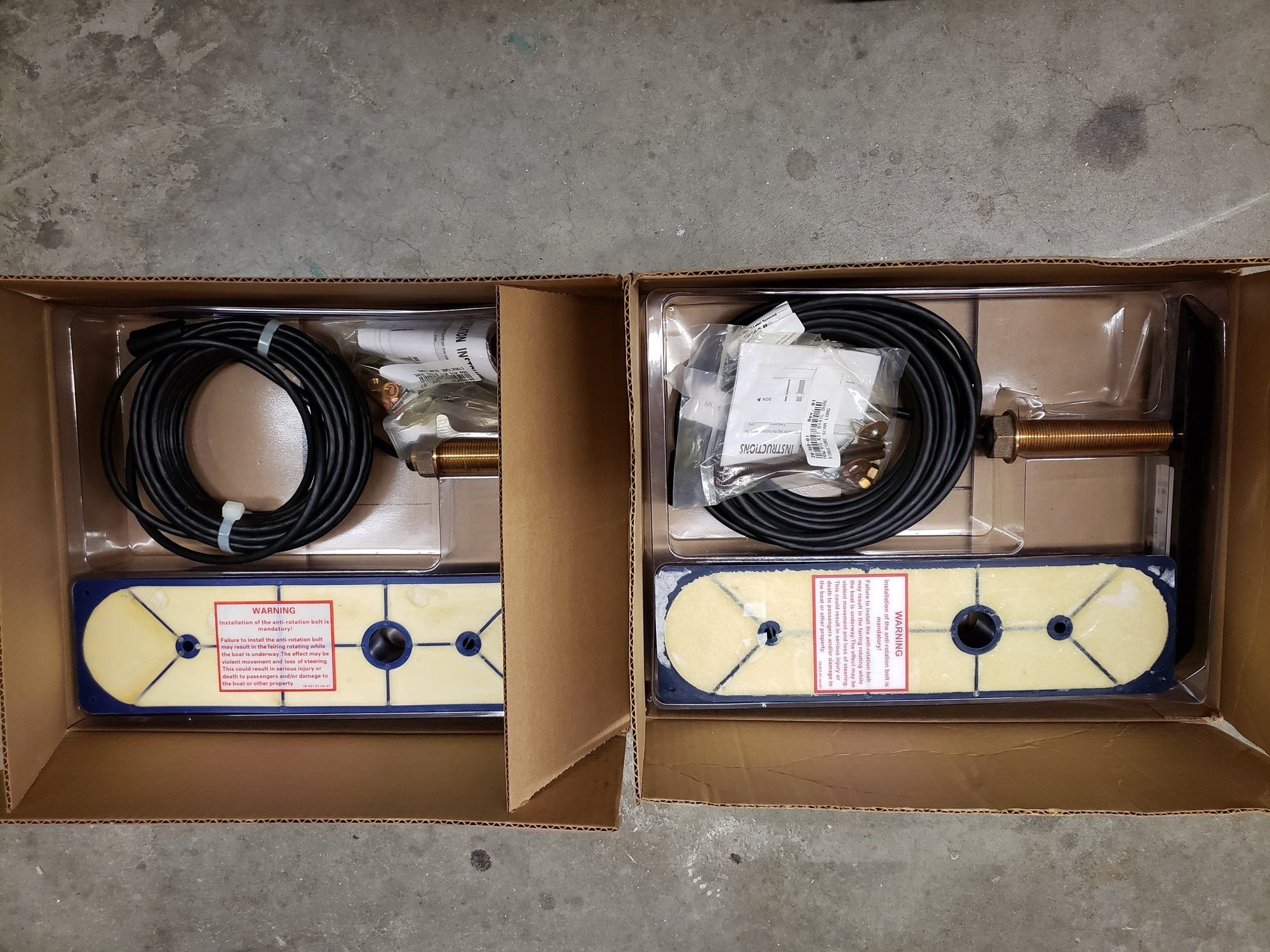 FS simrad/lowrance structure scan HD dual bronze transducers - The Hull ...