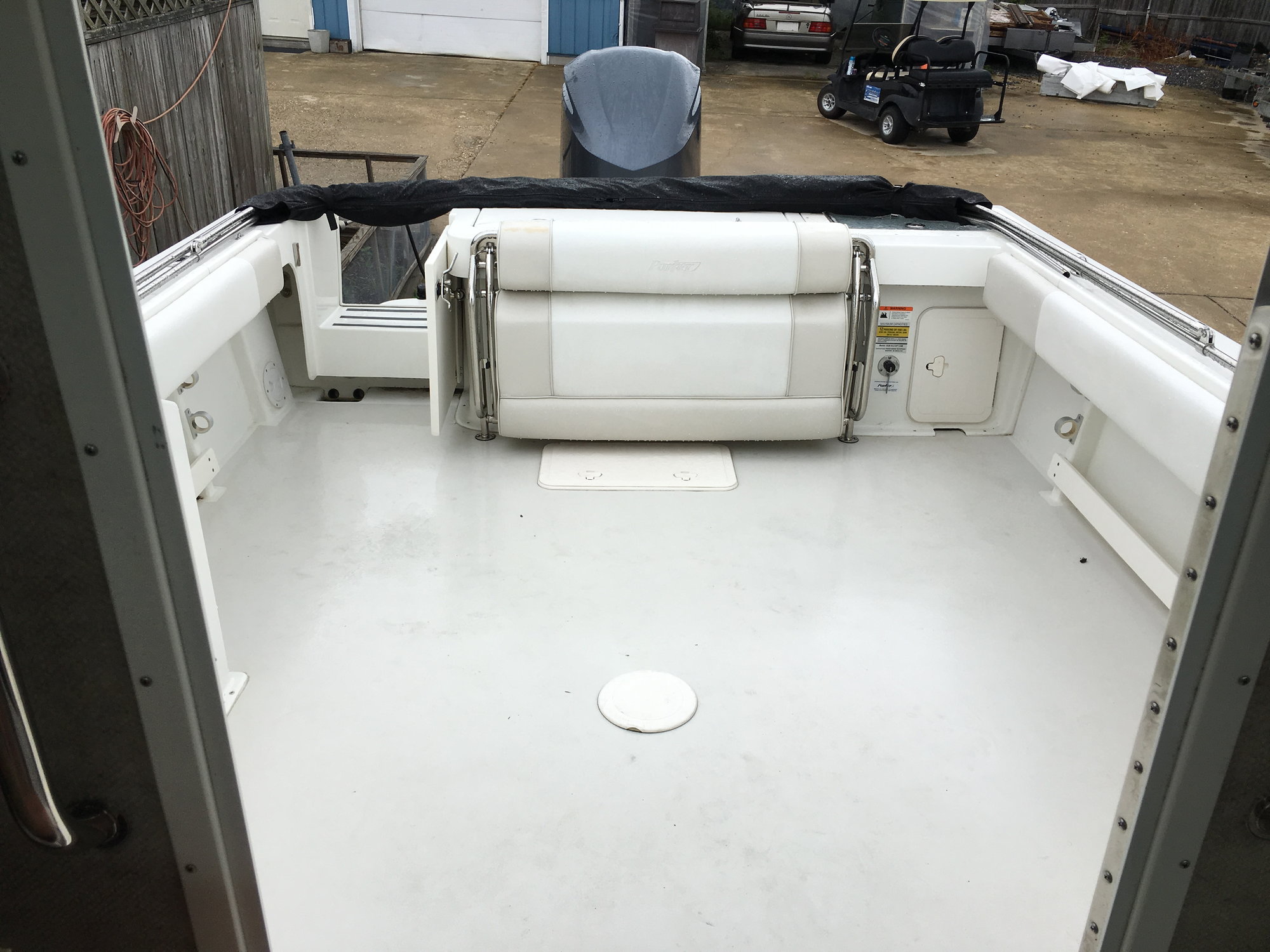 Parker Folding Transom Bench Seat For Sale The Hull