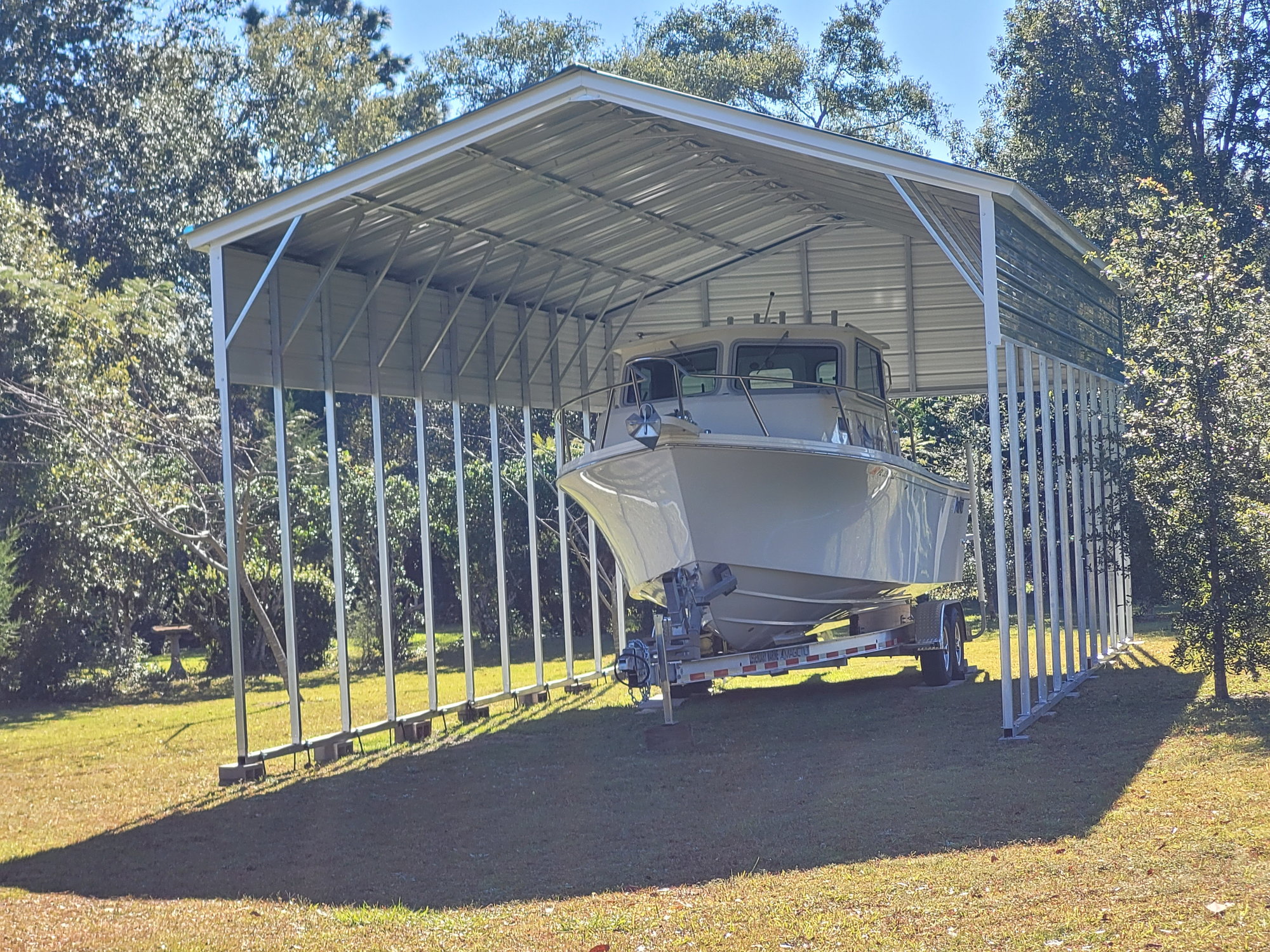 Photos of your boat storage - pole barn, boat barn, detached garage / shop,  etc. - Page 10 - The Hull Truth - Boating and Fishing Forum
