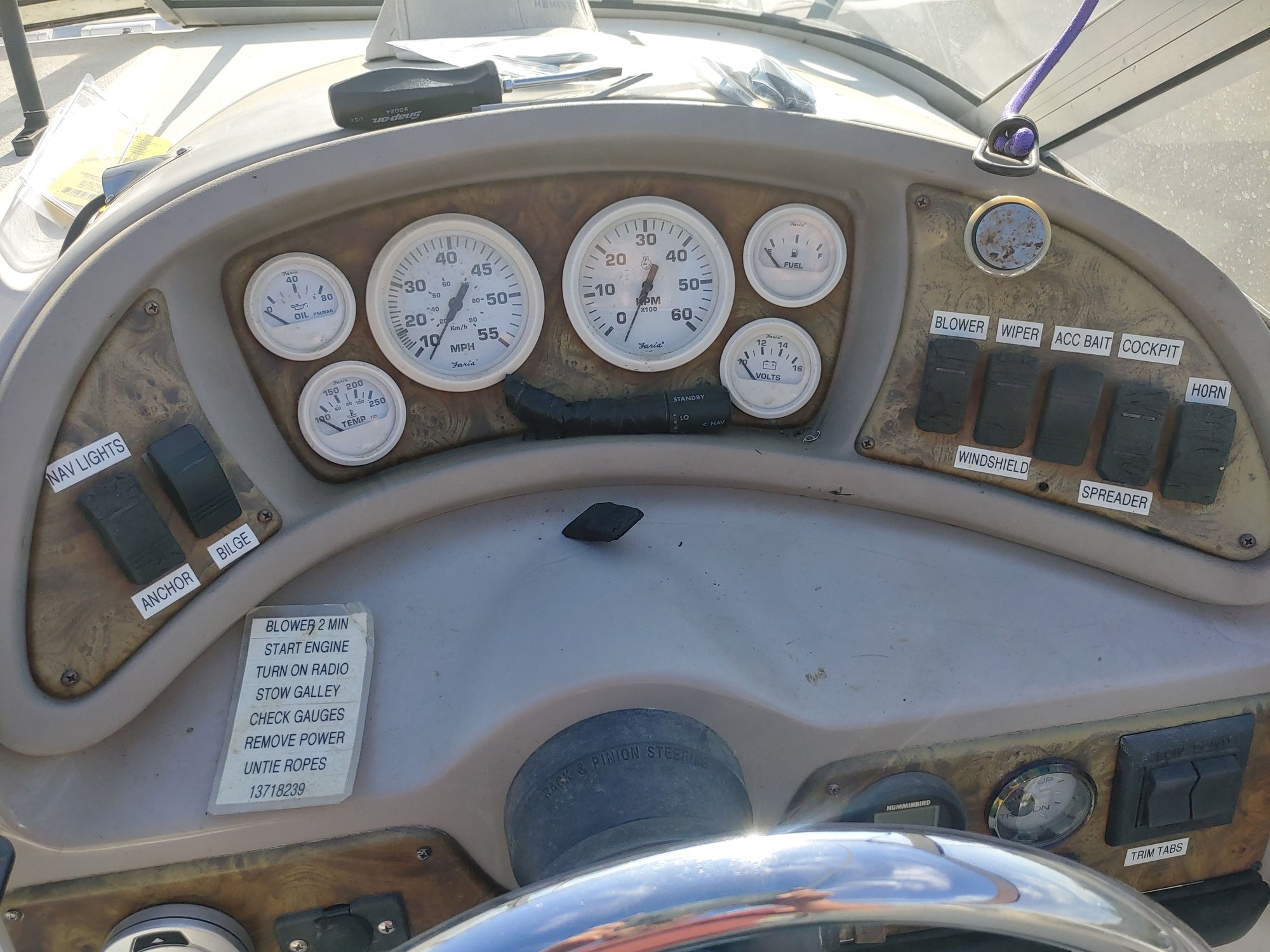 Looking for my hour meter. The Hull Truth Boating and Fishing Forum